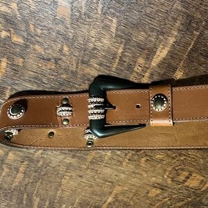 Leather belt